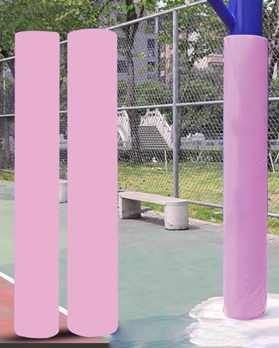 Évitez les blessures grâce au rembourrage de poteau extérieur rose de 20 mm
