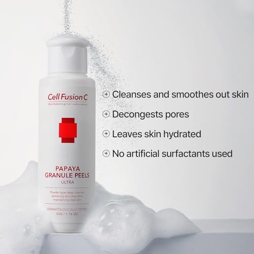 Cell Fusion C Cell Fusion C Papaya Granule Peels Mild Deep Cleanser 50G/1.76Oz -Mild Deep Cleanser Enriched With Natural Enzymes For All Skin Types - Image 3