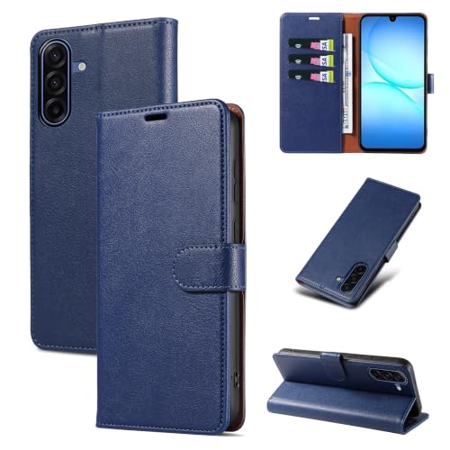 RKINC Samsung Galaxy A16 5G �E�H���b�g�P�[�X [RFID�u���b�L���O] PU���U�[ 3�̃J�[�h�X���b�g�t�� ���C�t���b�v�N���[�W���[ �t�H���I�J�o�[�A�J�[�h�z���_�[ �L�b�N�X�^���h �ϏՌ�TPU�ی�d�b�P�[�X�A�u���[