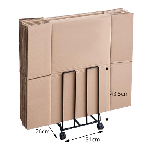 Estante de almacenamiento multiusos de cartón resistente y estable 3