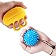 2 Stück Stressball, Stressball Erwachsene, Handtrainer Ball, Massageball Für Die Hand, Knetball Für Hände Therapie, Kräftigung Von Hand, Finger Training, Lindert Stress, Antistressball Massageball