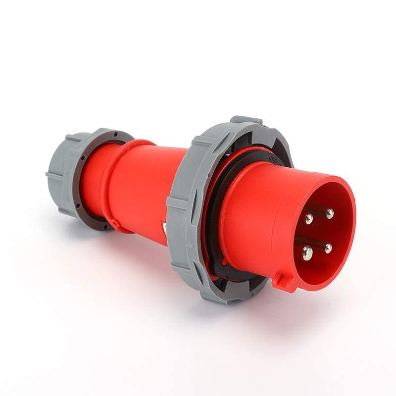 Connecteur triphasé 4 broches étanche IP67 femelle mâle 32 Ampères 400 Volts