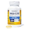 Oceanblue Professional Omega-3 2100mg Fish Oil Supplement Triple Strength, High Potency EPA, DHA & DPA Burpless, Wild-Caught, Natural Orange Flavor 60 Count (Pack of 1)