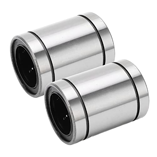 Cocoarm Roulement à Billes à Mouvement Linéaire Roulement Linéaire en Acier LM35UU 35 Mm Mm OD 70 de Longueur Faible Friction scellé pour Imprimante 3D Machine CNC Utilisation de Guide