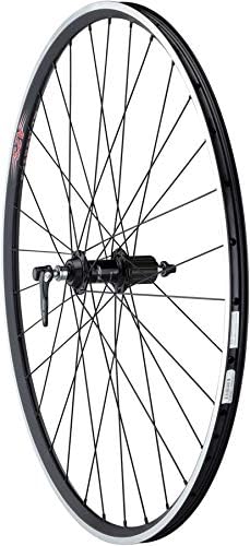 105/A23 Rear Wheel - 700, QR x 130mm, Rim Brake, HG 11, Black, Clincher