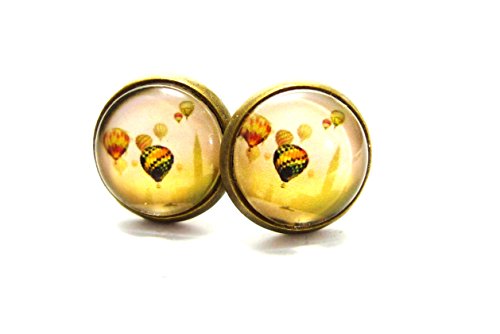 Preisvergleich Produktbild Ladyville Ohrstecker - Globetrotter über den Wolken