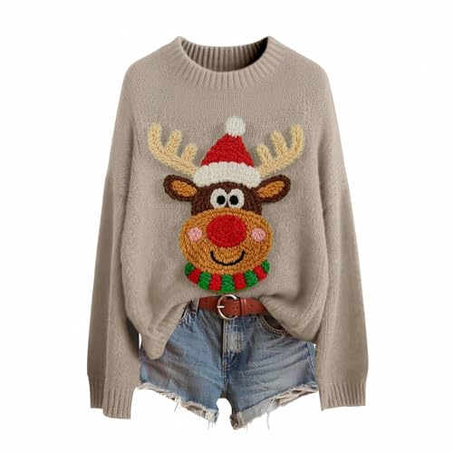 Generisch Xmas Sweater, Festliche Leuchtender Beleuchtet Rot...