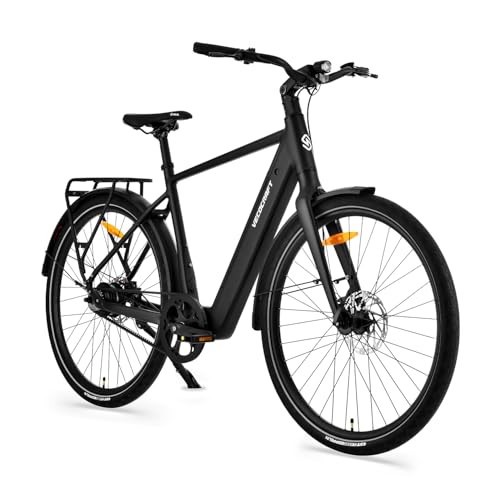 VecoCraft Luna 1.0 E Bike Herren Schwarz 28 Zoll City E-Bike. Electric Bike...