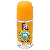 Fa - Desodorante Roll-On Bali Kiss - Con fragancia de mango y flor de vainilla - 50 ml