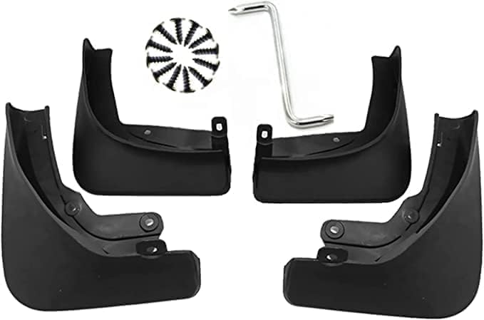 UNGOOR 4 Pcs Car Front Rear Mud Flap for VW Caddy 2010-2004 2014-2019,Mudflaps Splash Guards Full Protection Auto Accessories.