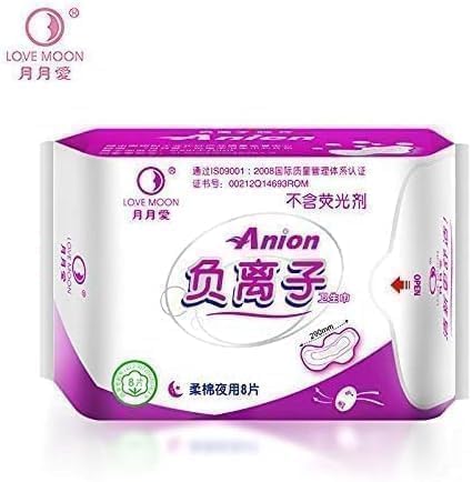 19 Packs Anion Love Moon Sanitary Pads Anion Panty Liner Feminine Hygiene Product Anion Sanitary Napkin Panties Women Gaskets
