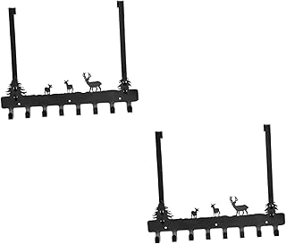 3pcs Nail Free Door Hook Hooks for Hats Wall Clothes Rack Hooks for Hanging Towels Door Hanger Door Hooks for Hanging Clothes Over Door Coat Hook Iron White Nail-Free Coat Hook (Bl