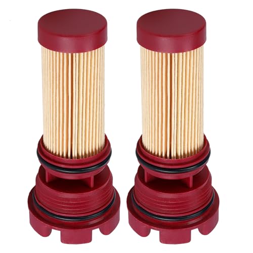 Yerbay 8M0122423 Fuel Filter for 75hp-250hp Mercury Mariner Outboard Motor Quicksilver 35-884380T 35-8M0020349 8M0060041(2 pcs)