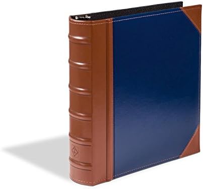 LIGHTHOUSE VARIO 3-RING VINTAGE BINDER FOR STAMP, CURRENCY, OR COIN COLLECTIONS