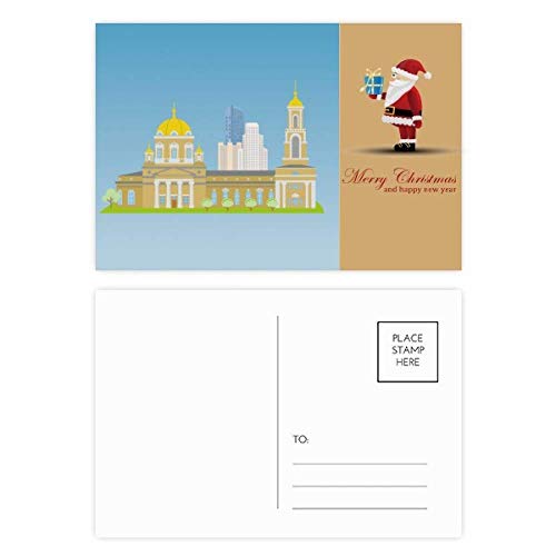 Cartes postales Père Noël lot de 20 illustrations traditionnelles slaves