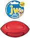 JW Isqueak Funble Football Small, Piccolo Pallone da Rugby Che Spruzza Gomma Spessa per Cani, S