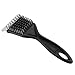 BBQ Barbecue Grill Brush and Scraper Extended, BBQ Brush and Scraper Replaceable Stainless Steel Bristles Head