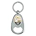 GRAPHICS & MORE Superman Lois Lane Press Pass Keychain Chrome Metal Spinning Oval Bottle Opener