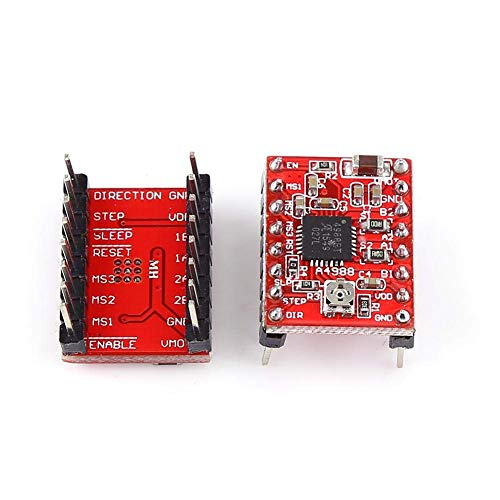 CNC Shield Expansion Board + 4Pcs A4988 Kühlkörper Schrittmotortreiber mit Kühlkörpern für Engraver 3D Drucker MEHRWEG VERPACKUNG socialme-eu – Bild 6
