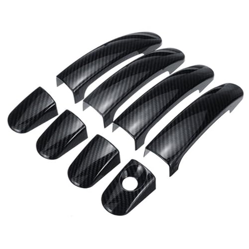 Poignées de porte en fibre de carbone pour Focus Escape Kuga Ranger lot de 8