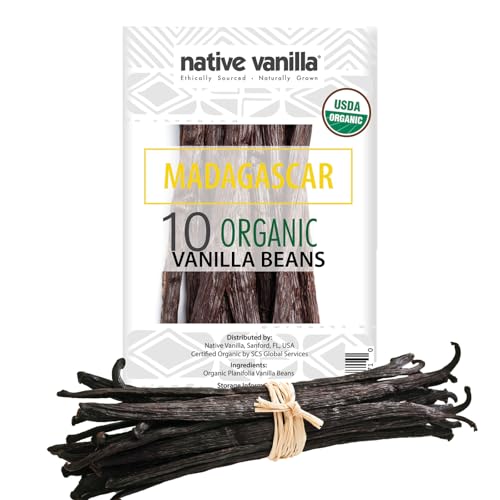 10 Gourmet Madagascar Vanilla Pods