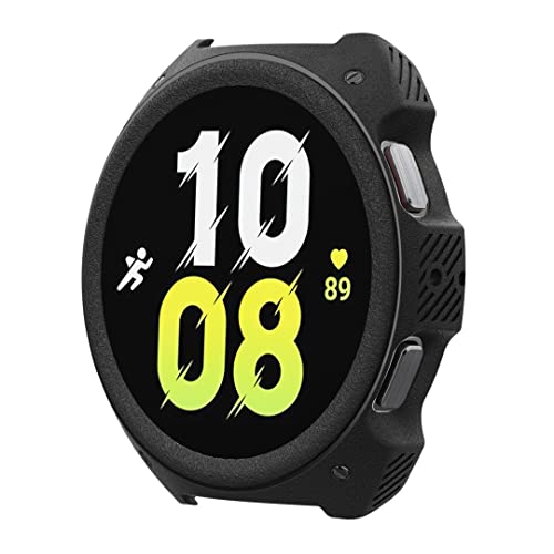 Image of CASEOLOGY by Spigen Caseology Vault for Samsung Galaxy Watch 5 44mm Case, Galaxy Watch 4 44mm Case -Matte Black