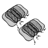 CLISPEED 10piezas Redecilla Elástica para Peluca Redes Reutilizables para Moños para Tejer el Cabello para Cosplay y...