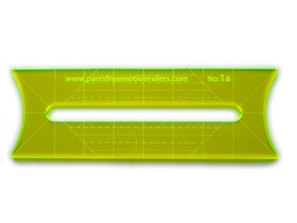 Parrs Straight Line Free Motion Quilting Ruler