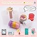 EuTengHao Cylinder & Hexagon Candle Silicone Resin Mold for Scented Candle, Soap - Reusable, Fashionable & Easy Release for DIY Crafts, Home Decoration, Holiday Gifts (6 Packs)