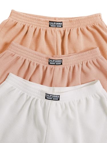 Image of SOLY HUX Women's Summer Shorts 3 Packs Casual Comfy Shorts Sets