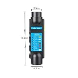 BEIJISTAR 7-pinowy tester gniazda wtykowego przyczepy, 12 V 7-pinowe złącze światła przyczepy, kabel, okablowanie, obwód, narzędzia do testowania diagnostycznego, do przyczep kempingowych, kamperów