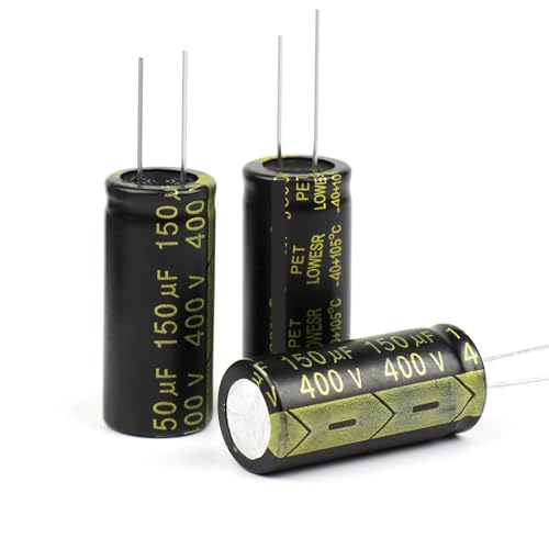 Condensateur électrolytique 400V150UF 18x40 haute fréquence basse résistance pour filtrage