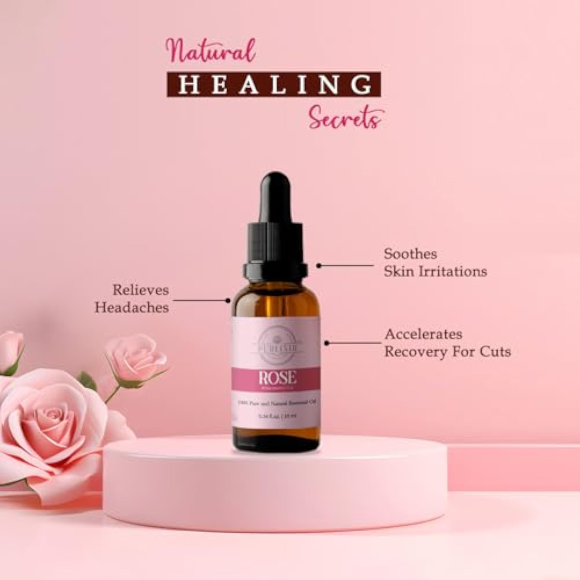 Purlixir Rose Essential 10ML Aromatherapy Oil