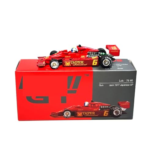 Modelo HTLNUZD 1/64 Lotus78#6 Gunnar Nilsson 1977 miniatura 6