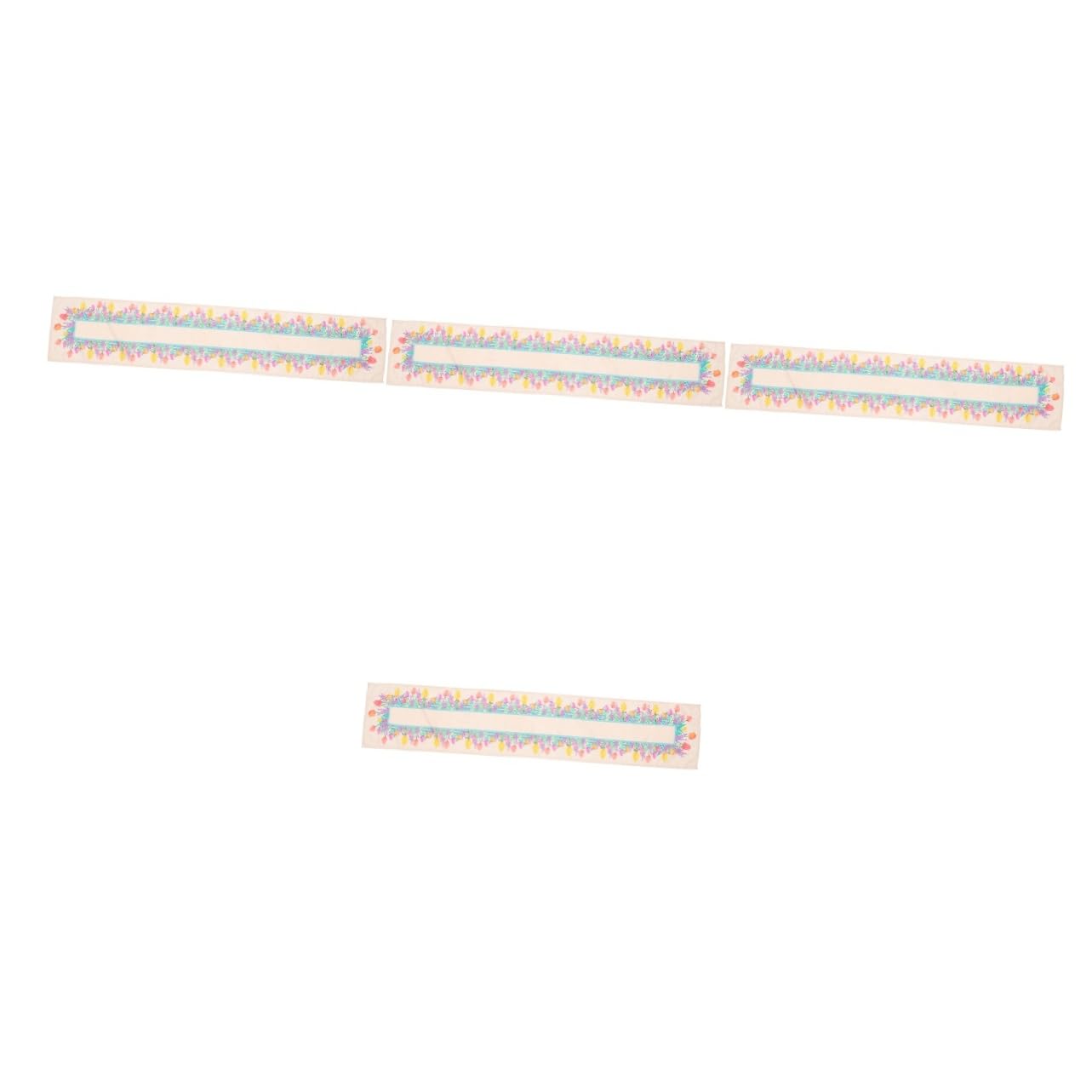 Nappe de table imperméable et antitache pour événement et décoration de dîner x4