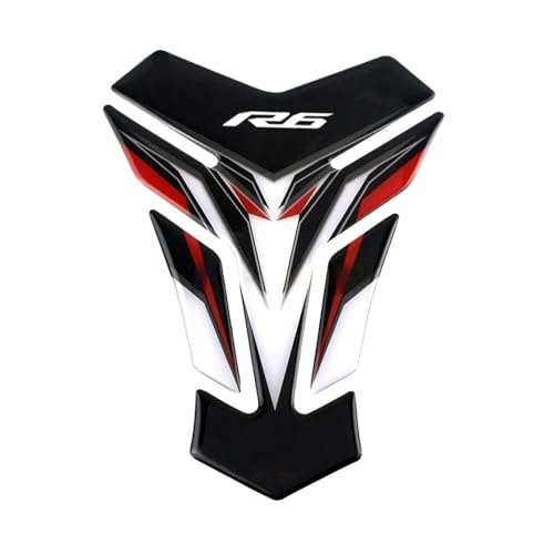 Autocollant réservoir YZF-R6 stop rayures de fermeture éclair