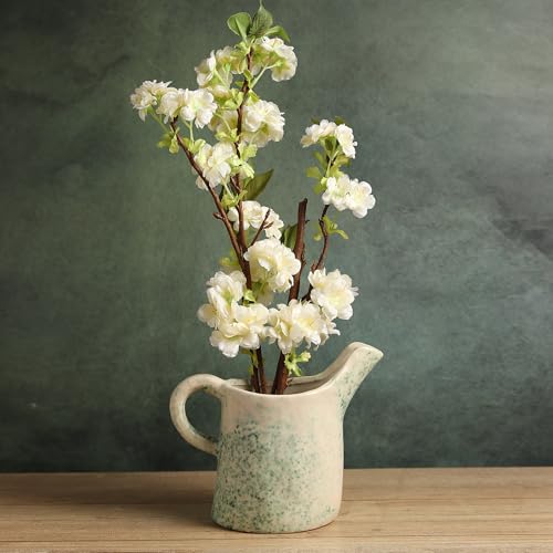 Habere India-All The Cultures Fabricating India Ceramic Flower Va...