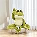 Peluche de Rana, 22cm Verde Rana Muñeca Peluche Imagen de Peluche de Rana, 22cm Verde Rana Muñeca Peluche