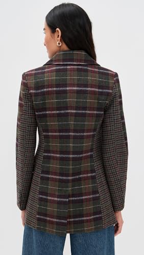 Avec Les Filles Women's Combo Collar Hourglass Blazer3