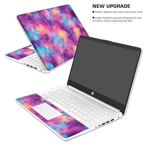 Vinilo HP 14 hippie sin burbujas, adhesivo protector completo para portátil de 14 pulgadas 3