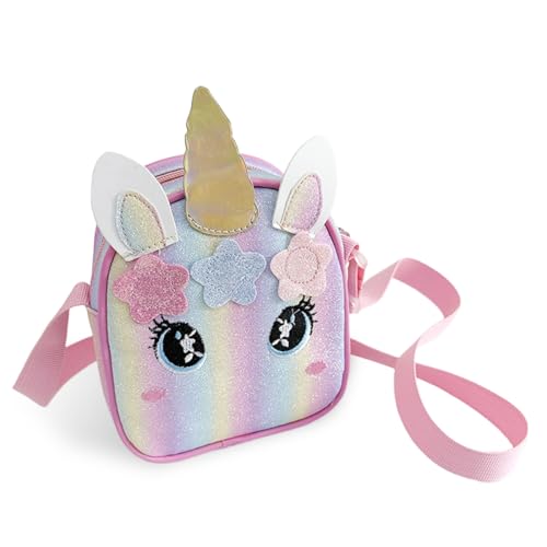 WUFKOP Juego de bolso de unicornio para niñas, Bolso de Joyas y Accesorios, Regalo para Niñas 3 4 5 6 7 Años WUFKOP Juego de bolso de unicornio para niñas, Bolso de Joyas y Accesorios, Regalo para Niñas 3 4 5 6 7 Años