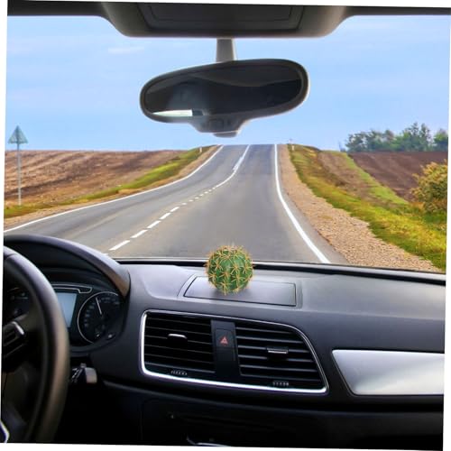 Antena cactus lindo para coche exterior y salpicadero de coche 7
