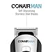 ConairMAN All-in-One Beard Trimmer for Men, for Face, Nose and Ear Hair Trimmer, Perfect for Travel, 4 piece Men's Grooming Kit, Lithium Battery-Powered