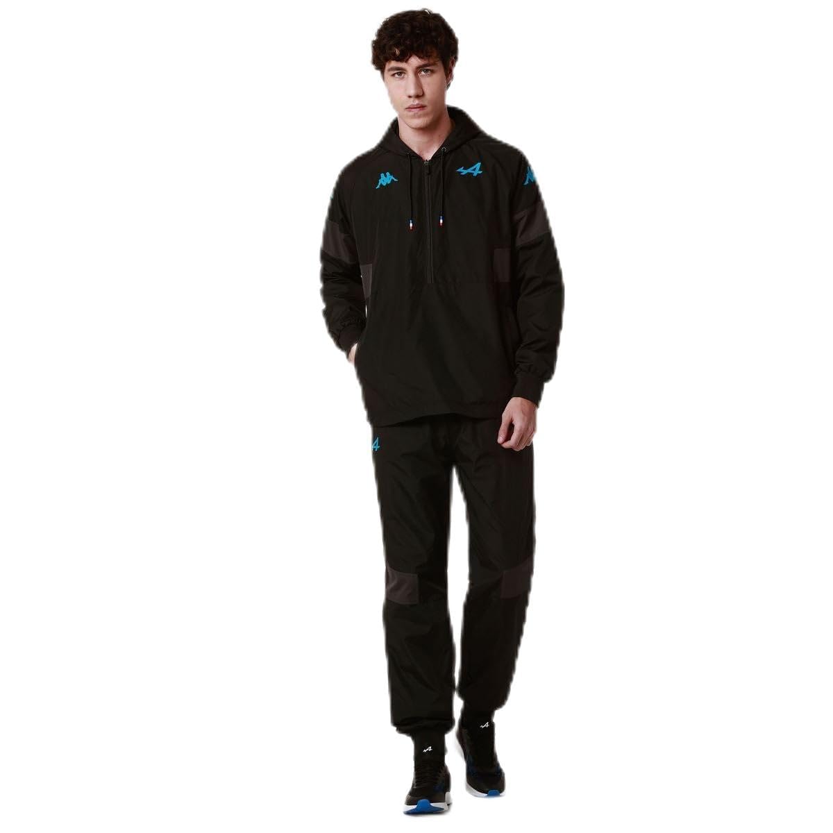 Kappa - Set Astaedy Bwt Alpine F1 Team 2024 Da Uomo, Nero, Grigio, Blu, L-image