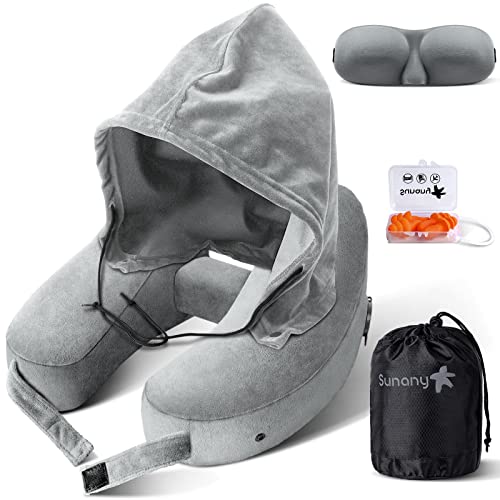 Neck Pillow Inflatable Travel Pillow Comfortably Supports The Head, Neck and Chin, Airplane