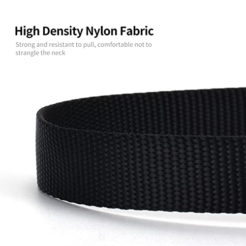 AUDWUD Thick Nylon Collar,Classic Adjustable Dog Collar in Multiple Colors,Suitable for Small,Medium and Large Dogs,4 Sizes - Image 2