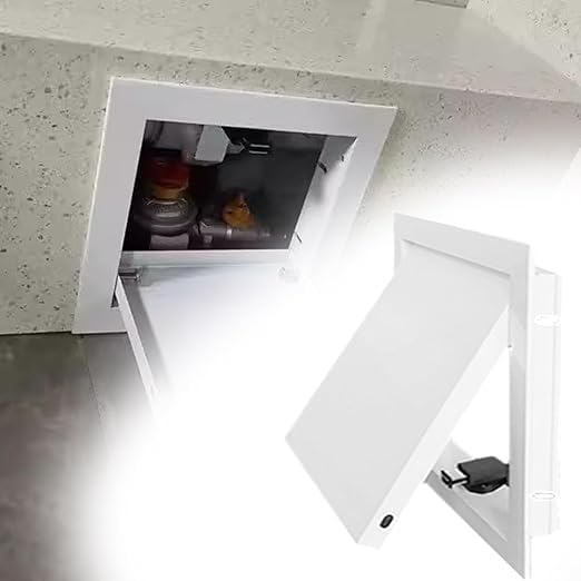 Trampilla mantenimiento magnética de 20 cm con sistema de panel oculto