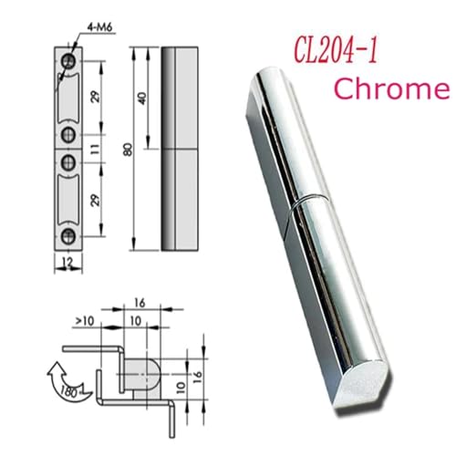 Charnière mère CL204-1 pour armoire de distribution