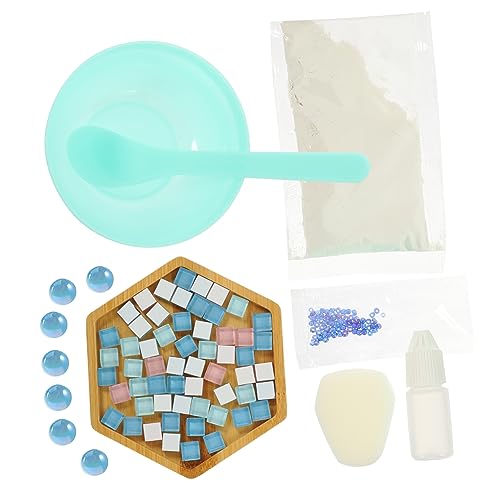 Dulcicasa DIY�R�[�X�^�[ �Z�b�g �Z�p�`�v���X�`�b�N �΃u���[ �q����������L�b�g �A�f�M����~�� �z�[���e�[�u�������p