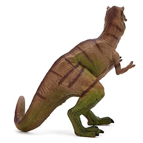 Zappi Co Childrens T-Rex Green/Black Dinosaur Figure Toy (17cm High) Realistic Detailed Dino Collection for Kids - Image 4